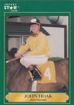 1991 Jockey Star Jockeys #106 John Hoak Front